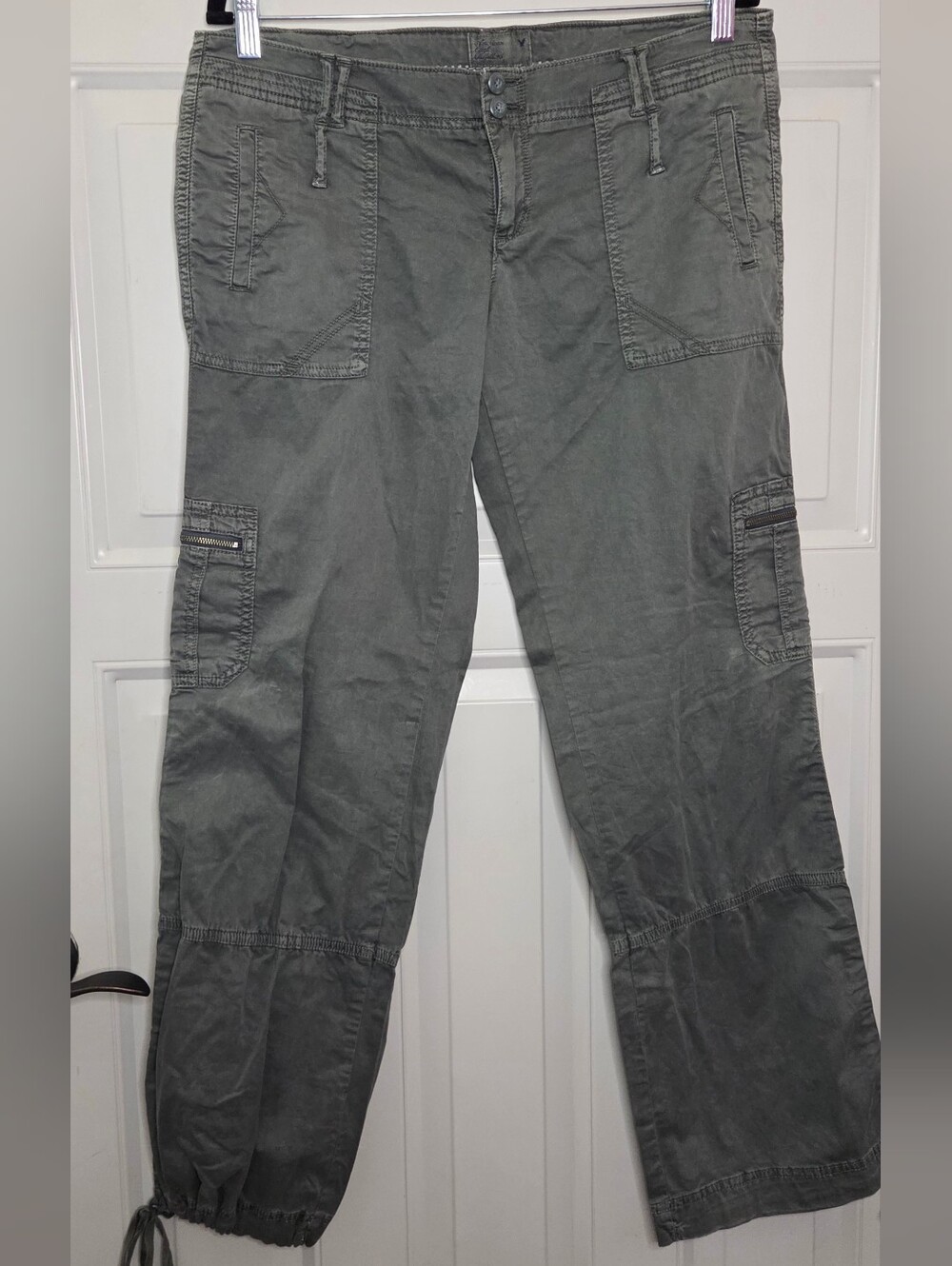 American Eagle Outfitters Olive Green Boyfriend Cargo Jeans